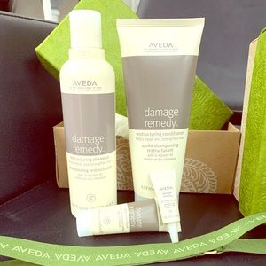 Aveda damage remedy gift set